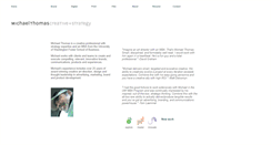 Desktop Screenshot of michaelthomascreative.com